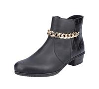 Rieker Women's Stiefelette Chelsea Boot, Black, 6 UK