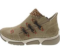 Rieker Women's Stiefelette Short Boots, Beige, 5 UK