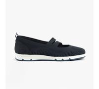 Rieker Womens Textile Slip-On Blue Comfort Shoes