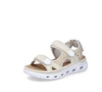 Rieker Women's Trekking Sandals 64074, Women's Sandals, Beige 60, 4 UK