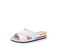 Rieker Women's V02a1 Sandals, White, 7.5 UK