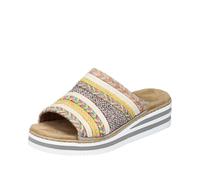 Rieker Women's V02a8 Mules, Multicoloured, 6 UK