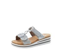 Rieker Women's V02K3 Sandal, Gray, 4 UK