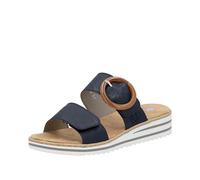 Rieker Women's V0692 Mule, Blue, 8 UK