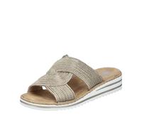 Rieker Women's V06r4 Mule, Gold, 5 UK