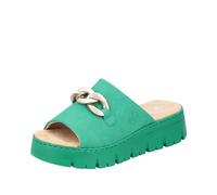 Rieker Women's V1088 Mules, Green, 5 UK