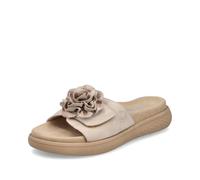 Rieker Beige Hook & Loop Sandals for Ladies | Rieker V1562-62 Colour: Beige, Size: EU 38 / UK 5