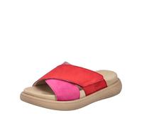 Rieker Women's V1579 Mule, red, 5 UK