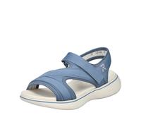Rieker Women's V2166 Trekking Sandals, blue, 5 UK