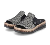 Rieker Women's V7953 Mule, Black (Black Combo), 8 UK