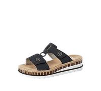 Rieker Women's V79N2 Sandal, Blue, 6 UK