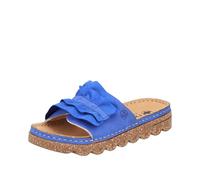 Rieker Women's V8763 Mule, Blue, 6.5 UK