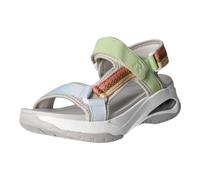 Rieker Sport Multi Hook & Loop Sandals for Ladies | Rieker Sport W3151-90 Colour: Metallic, Size: EU 37 / UK 4