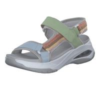 Rieker Sport Multi Hook & Loop Sandals for Ladies | Rieker Sport W3151-90 Colour: Metallic, Size: EU 38 / UK 5