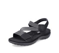 Rieker Women's Walking Sandal - Black | 64870-00 00 39 39