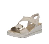 Rieker Women's Wedge Sandal - Beige | 67410-62 62 38