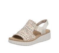 Rieker Women's Flat Sandals 69276 - Beige - EU 41