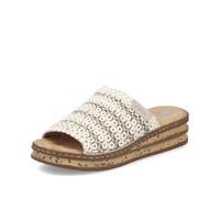 Rieker Women's Wedge Sandals 629X8, Women's Sandals, Beige 60, 37 EU Schmal