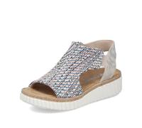 Rieker Women's Wedge Sandals 69284, Women's Sandals, Multi 90, 38 EU Weit