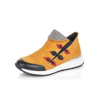 Rieker Women's X8082 Fashion Boot, Black Honey Rosso Black Grey Rust 00, 4 UK