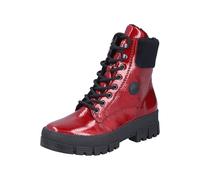 Rieker Women's Y0220 Biker Boat, red, 4 UK