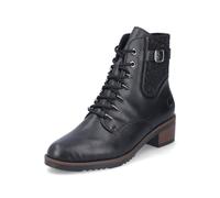 Rieker Women's Y0500 Lace-up Boots, Black 00, 3.5 UK