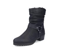 Rieker Women's Y1760 Mid Calf Boot, Black 00, 6 UK