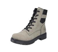 Rieker Women's Y2431 Lace-Up Boots, Green, 6.5 UK