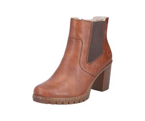 Rieker Women's Y2574-19 Ankle Boots, Brown 22, 7.5 UK