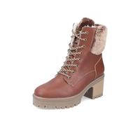 Rieker Women's Y8532 Lace-Up Boots, brown, 3.5 UK