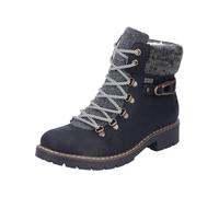 Rieker Women's Y9131 Lace-up Boots, Blue, 6 UK
