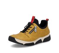 Rieker 45951-68 Yellow Womens trainers in a Plain Man-made in Size 40