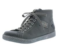 Rieker Women's Z1223 Ankle Boot, Grey Iron Grey Rust 45, 5 UK