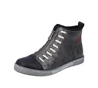 Rieker Women's Z1226 Fashion Boot, Grey (Grey Combo), 3.5 UK