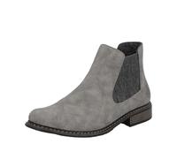 Rieker Women's Z4994 Chelsea Boot, Gray, 8 UK