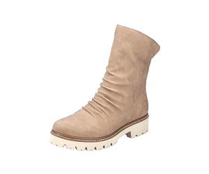 Rieker Women's Z5772 Short Boots, beige, 8 UK