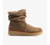 Rieker Y0070 Womens Suede Leather Pull-On Comfort Casual Brown Ankle Boots