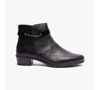 Rieker Women Ankle Boots Y0783, Ladies Bootees,Low Boots,Boot,Half Boot,Transition Shoe,Winter Shoe,Lined,Black (Schwarz / 00),39 EU / 6 UK