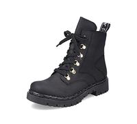 Rieker Women Ankle Boots Y2422, Ladies Lace-up Ankle Boot,Boot,Half-Boot,lace-up Bootie,Transition Shoe,Black (Schwarz / 01),36 EU / 3.5 UK