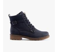 Rieker Y9102 Womens Comfort Casual Lace-Up Boots-Blue