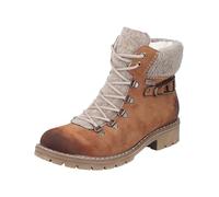 Rieker Women's Y9131 Lace-up Boots, Brown, 6 UK