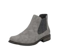 Rieker Z4206 Women's Lace-Up Ankle Boots, Grey 40, 6 UK