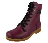 Rieker Z6743 Women's Half Shaft Boots, red, 3.5 UK