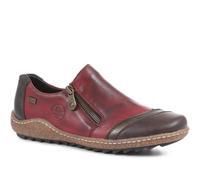 Rieker L7571-25 Ladies Brown Zipper Shoes Size: EU 41 / UK 7.5, Colour