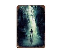 RIELLI Silent Hill Downpour Game 3 Tin Sign Vintage Metal Pub Club Cafe Bar Home Wall Art Decoration Poster Retro 8x12inch(20x30cm)