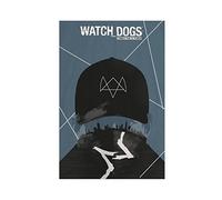 RIELLI Watch Dogs Game 3 Canvas Poster Wall Art Decor Print Picture Paintings for Living Room Bedroom Decoration Unframe: 12x18inch(30x45cm)
