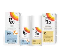 RIEMANN Double Pack of P20 Sun Cream For Kids SPF50+ 200ml + P20 Original SPF30 Spray 200ml, Advanced Sunscreen Protection
