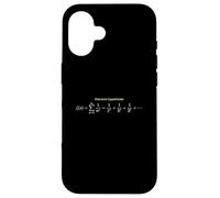 Riemann Hypothesis Scientific Concept Case for iPhone 16