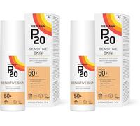 RIEMANN P20 SPF50 Sensitive Sun Cream 100 ml, White (Pack of 2)