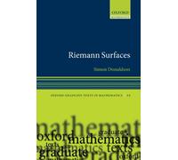 Riemann Surfaces (Oxford Graduate Texts in Mathematics): 22